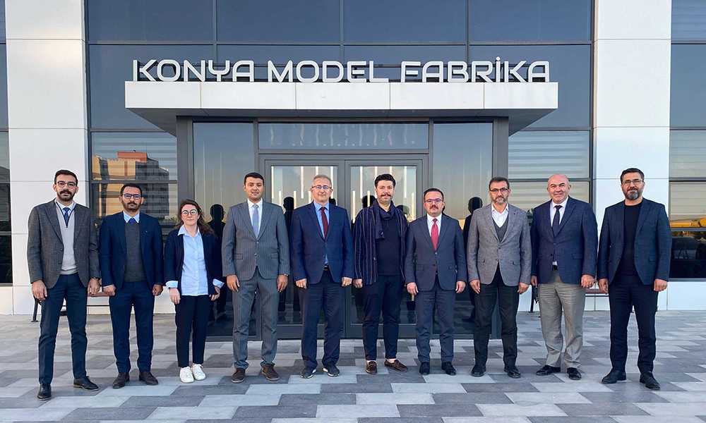 T.C. Sanayi ve Teknoloji Bakanlığı Verimlilik Genel Müdürü Abdullah Başar’dan Konya Model Fabrika’ya Ziyaret